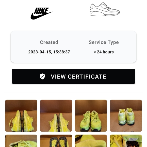 Rare Nike Air Max +2010 Volt 386368-700 Neon Green/Yellow Size 11 - Picture 12 of 16